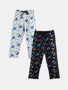 Leading Lady Girls Pack of 2 Printed Cotton Lounge Pants
