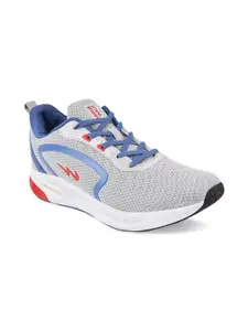 Campus Men Grey Mesh Running Shoes