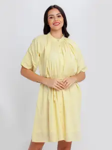 Zink London Yellow Shirt Dress