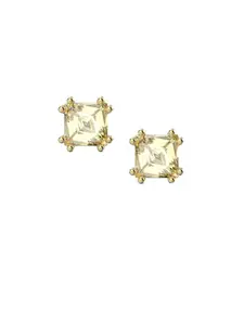 SWAROVSKI Gold-Plated Crystals Studded Studs Earrings
