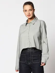 Remanika Women Grey Comfort Casual Shirt