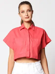 Remanika Women Red Comfort Casual Shirt