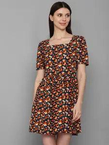 Allen Solly Woman Multicoloured Floral Dress
