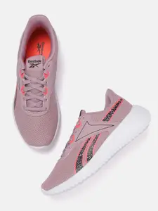 Reebok Women Mauve Woven Design Lite 3.0 Running Shoes