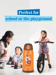 BOROSIL Tigry Vaccum Insulated 12hrs Hot & Cold Flask Water Bottle 500ml