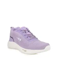 Campus Women Purple Mesh Running Shoes
