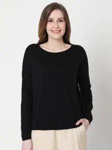 Vero Moda Women Black Pullover