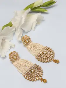 PANASH Gold-Plated Classic Drop Earrings