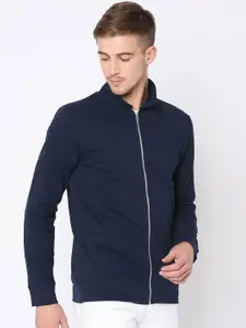 Rigo Men Solid Open Casual Pullover Sweatshirt