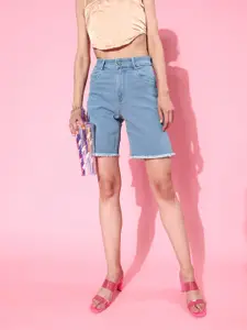 DOLCE CRUDO Women colour Blue Solid Vacay Attire