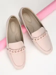 Van Heusen Woman Women Pink PU Loafers