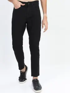KETCH Men Black Tapered Fit Stretchable Jeans