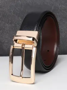 Teakwood Leathers Men Black Belts