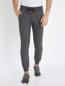 Status Quo Men Grey Solid Cotton Joggers