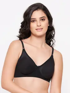 Clovia Cotton Rich Non-Padded Non-Wired Full Cup T-shirt Bra