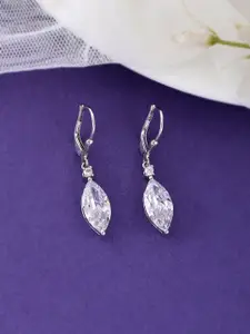 Studio Voylla 925 Sterling Silver Contemporary Drop Earrings