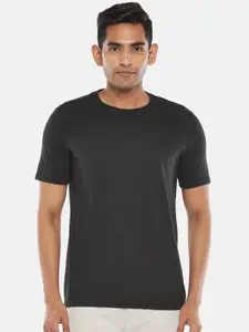 BYFORD by Pantaloons Men Black T-shirt