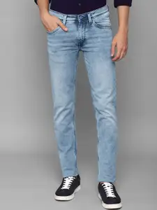 Allen Solly Sport Men Blue Skinny Fit Heavy Fade Jeans