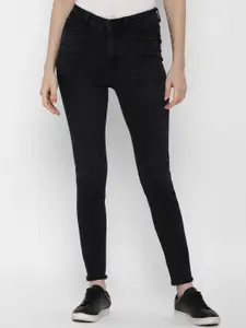 AMERICAN EAGLE OUTFITTERS Women Black Slim Fit Jeans