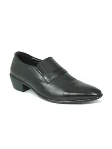 PRIVO by Inc.5 Men Black Formal Solid Shoes