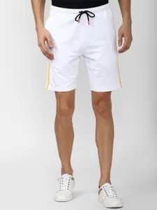 Peter England Men White Shorts