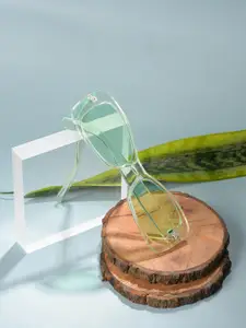 HAUTE SAUCE by  Campus Sutra HAUTE SAUCE by Campus Sutra Women White Lens Cateye Sunglass SS22_HSSG1149