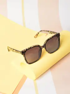 HAUTE SAUCE by  Campus Sutra HAUTE SAUCE by Campus Sutra Women Purple Lens & Black Butterfly Sunglass SS22_HSSG1189