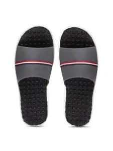 FAUSTO Men Grey & brown Slip-On