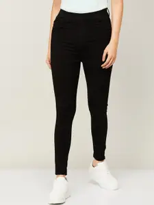 Ginger by Lifestyle Women Black Stretchable Jeans