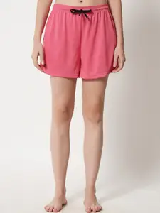 FFLIRTYGO Women Pink Hot Pants Shorts