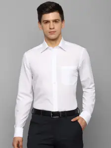 Louis Philippe Men White Formal Shirt