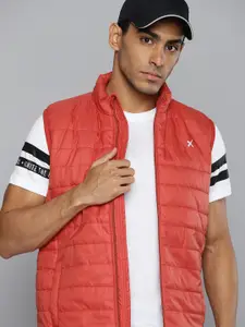 HRX by Hrithik Roshan Men Red Solid Sporty Jacket