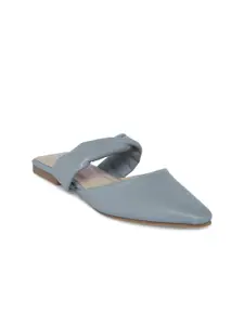 Forever Glam by Pantaloons Women Blue Ballerinas Flats