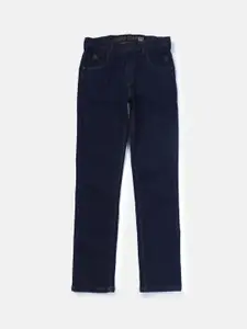 Gini and Jony Boys Navy Blue Straight Fit Jeans