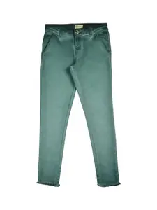 Gini and Jony Girls Green Light Fade Jeans