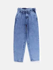 Gini and Jony Girls Blue Heavy Fade Jeans