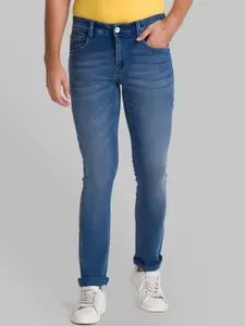 Parx Men Blue Tapered Fit Heavy Fade Jeans
