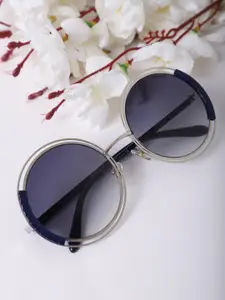 MARC LOUIS Women Grey Lens Round Sunglasses with Polarised Lens MARC LOUIS CF58083 SG