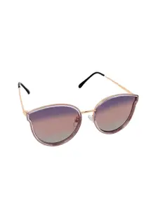 Aeropostale Women Purple Lens & Gold-Toned Sunglasses&UV protection Lens AERO_SUN_29920_C6
