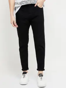 max Men Black Regular Fit Clean Look Jeans