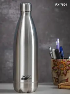 Roxx Silver-Toned Super Insulated Water Bottle 1000ml