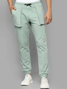 Allen Solly Tribe Men Sea Green Solid Jogger Track Pant