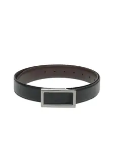 Calvadoss Boys Black Textured PU Formal Belt
