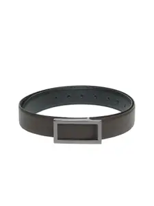 Calvadoss Boys Brown Textured PU Casual Belt