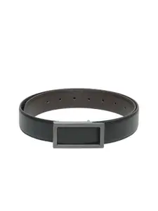 Calvadoss Boys Black Textured PU Belt