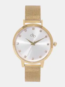 DressBerry Women Silver-Toned Analogue Watch DB17-1C