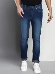 Dennis Lingo Men Blue Slim Fit Light Fade Stretchable Jeans