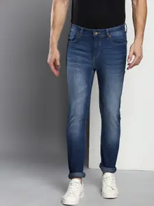 Dennis Lingo Men's Blue Slim Fit Light Fade Stretchable Denim Jeans
