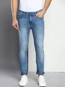 Dennis Lingo Men Blue Slim Fit Heavy Fade Stretchable Jeans