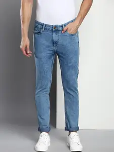Dennis Lingo Men Blue Slim Fit Heavy Fade Stretchable Jeans